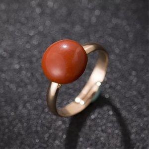 Vintage Palace Red Stone Ring